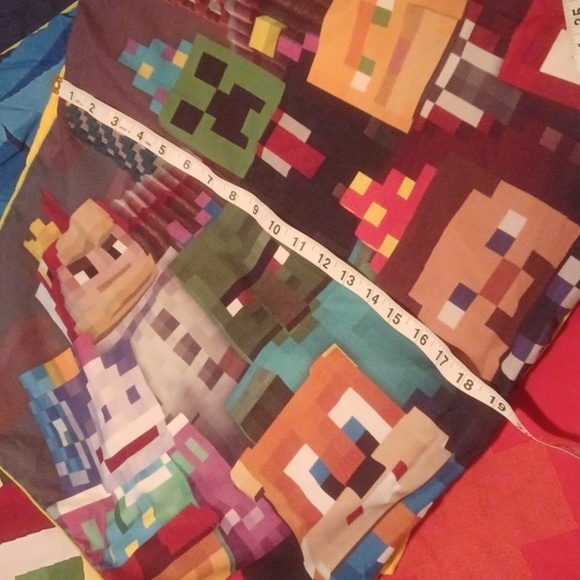 🌺 Minecraft Colorful Bedding Set - Picture 4 of 5